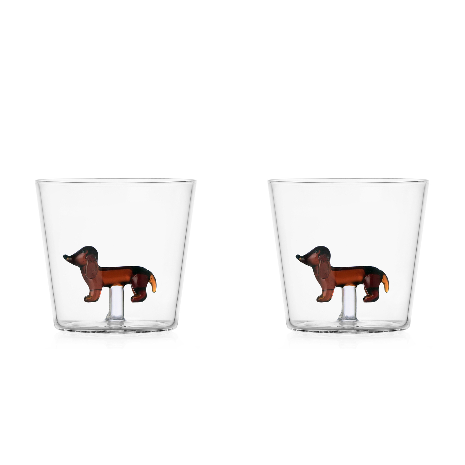 Bassotto Set2pz Dogs Vetro Borosilicato Ichendorf Milano Italy Set2pz Dogs Vetro Borosilicato Ichendorf Milano Italy2