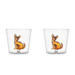 Chihuahua Set2pz Dogs Vetro Borosilicato Ichendorf Milano Italy Set2pz Dogs Vetro Borosilicato Ichendorf Milano Italy