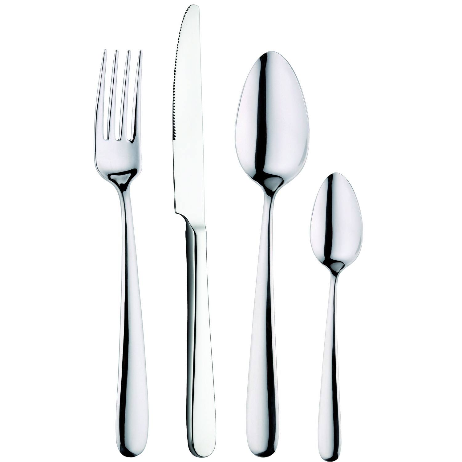 1700 Savoy Set 24 Posate Acciaio By Pintinox Italy