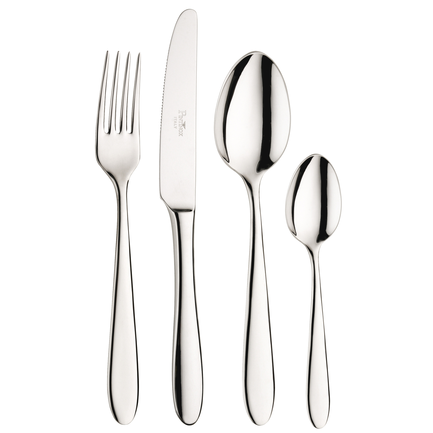 2280 Ritz Set 24 Posate Acciaio By Pintinox Italy