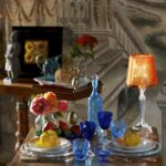 Bicchieri Milly SuperMilly Turchese Ambient Acrilico Mario Luca Giusti Florence Italy