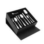 Dalper 130 Pieces Cutlery Set Black Carton Box 3
