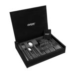 Dalper 24 Pieces Cutlery Set Wooden Box 4