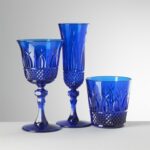 Italia Acqua Set Bicchiere Tumbler Blu Acrilico MarioLucaGiusti Florence Italy