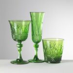 Italia Acqua Set Bicchieri Tumbler Verde Acrilico MarioLucaGiusti Florence Italy