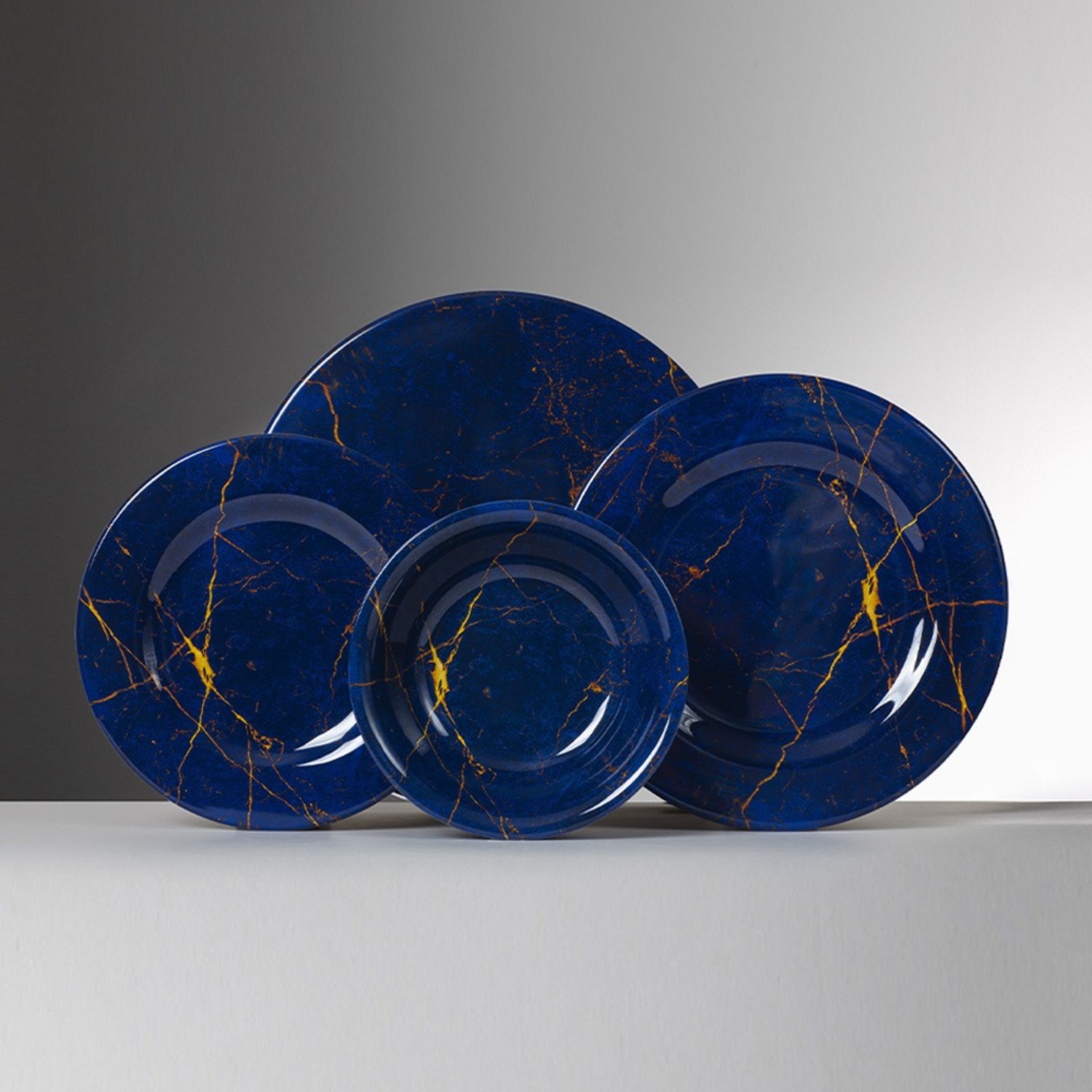 Lapislazzulo Set Piatti Melamina MarioLucaGiusti Firenze Toscana