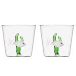 Marine Garden White Fish Green Seaweed Coppia