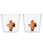 Marine Garden Yellow Fish Amber Seaweed Coppia