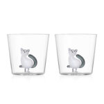 0935209007 Tabby Cat Tumbler Gatto Bianco Coda Grigia Ichendorf Milano2