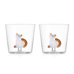 Tabby Cat Tumbler Gatto Bianco Con Coda Ambra Ichendorf Milano2