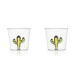 Desert Plants Tumbler Cactus Green Amber Ichendorf Milano Italy Tumbler Ichendorf Milano Italy