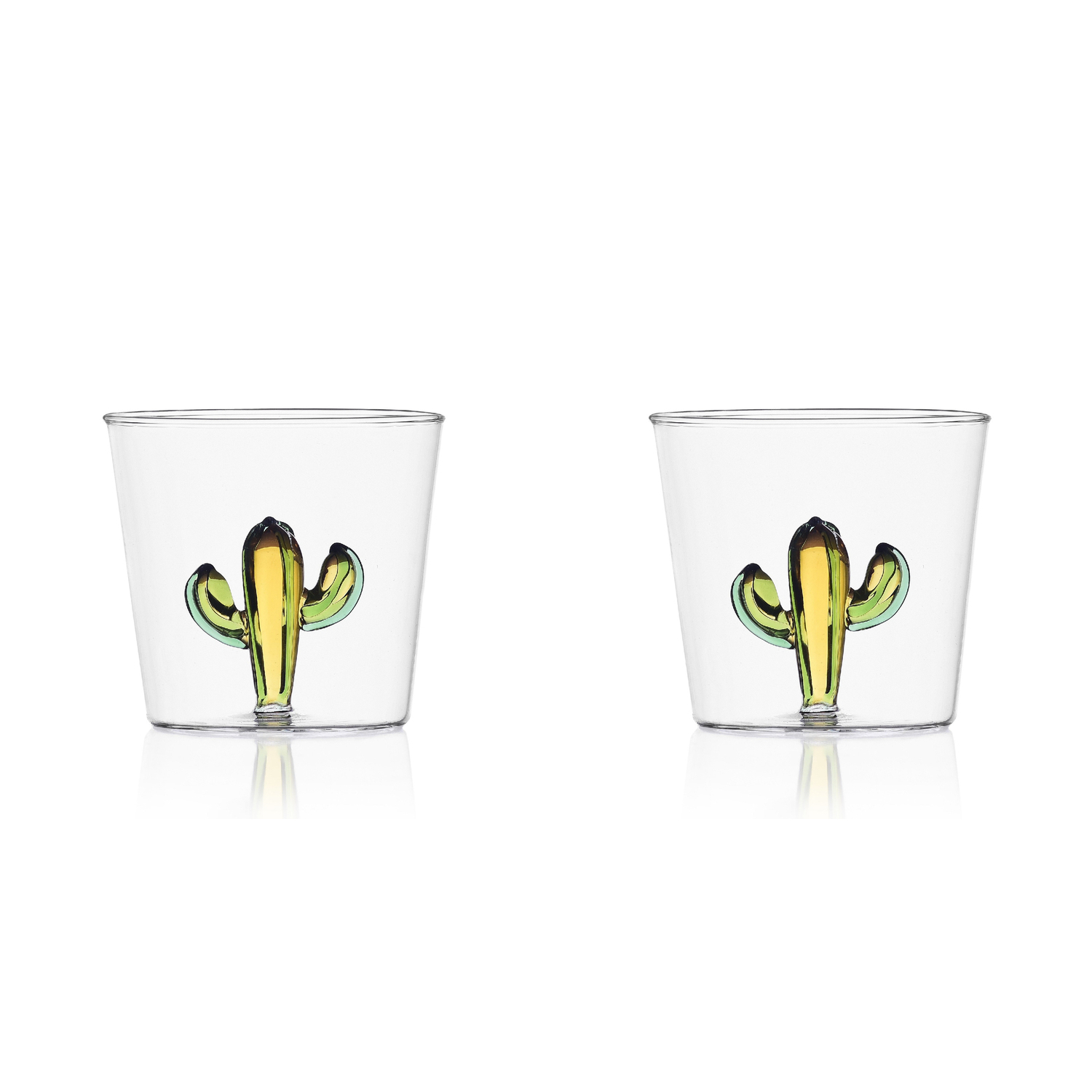 Desert Plants Tumbler Cactus Green Amber Ichendorf Milano Italy Tumbler Ichendorf Milano Italy