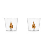 FruitsFlowers 2 Pcs Tumbler Half Pear Ichendorf Milano Coppia