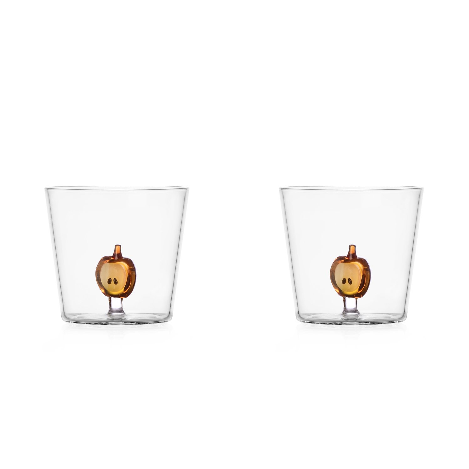 FruitsFlowers 2 Pcs Tumbler Half Apple Ichendorf Milano Coppia