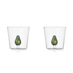 Fruits Flowers2 Pcs Tumblers Avocado Ichendorf Milano Coppia