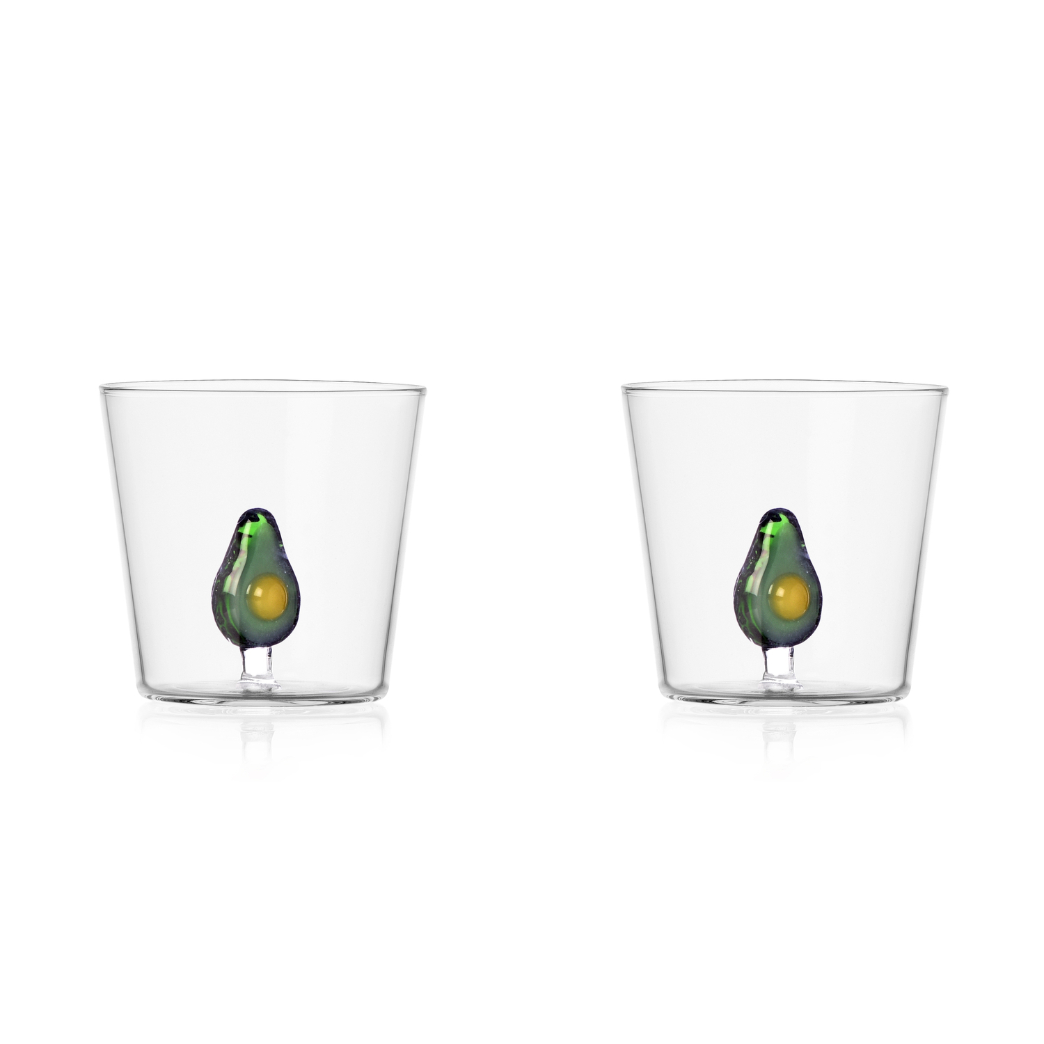 Fruits Flowers2 Pcs Tumblers Avocado Ichendorf Milano Coppia
