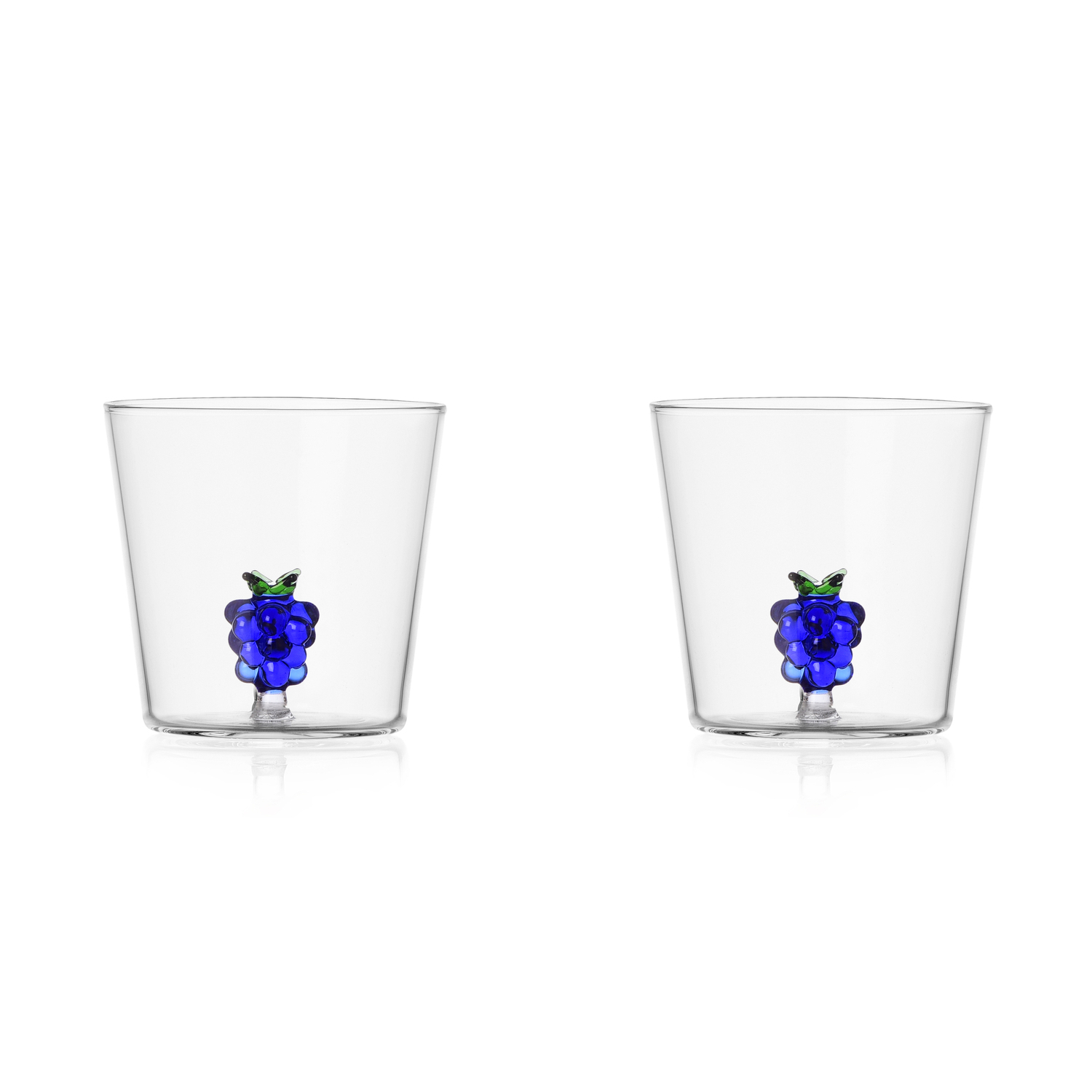 Fruits Flowers2 Pcs Tumblers Grape Ichendorf Milano Coppia