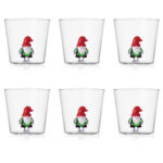 Set 6 Gnomo Christmas Talestumbler Elf Ichendorf Milano Italy