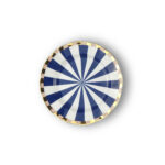 BTH ABR00024 Fortuna Set2 Piatti Porcellana Con Inserti Oro Bitossi Home