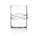Deco Onde Bicchiere Vetro Borosilicato Tumbler Ichendorf Milano