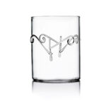 Deco Ondine Bicchiere Vetro Borosilicato Tumbler Ichendorf Milano