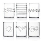 Deco Set 6 Bicchieri Tumbler Vetro Borosilicato Fatti A Mano Ichendorf Milano