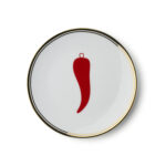 Ftb00034 Chili Pepper Small Cups La Tavola Scomposta Porcelain Bitossi Home