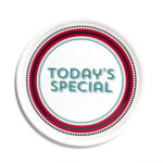 Gst00006 Today's Special Piatto Pizza In Porcellana Bitossi Home Italy