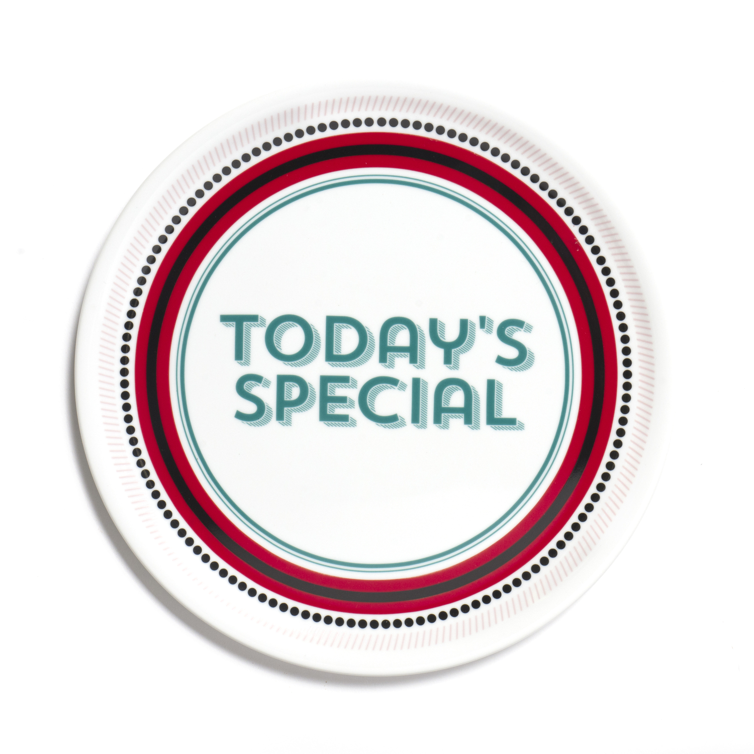 Gst00006 Today'S Special Piatto Pizza In Porcellana Bitossi Home Italy