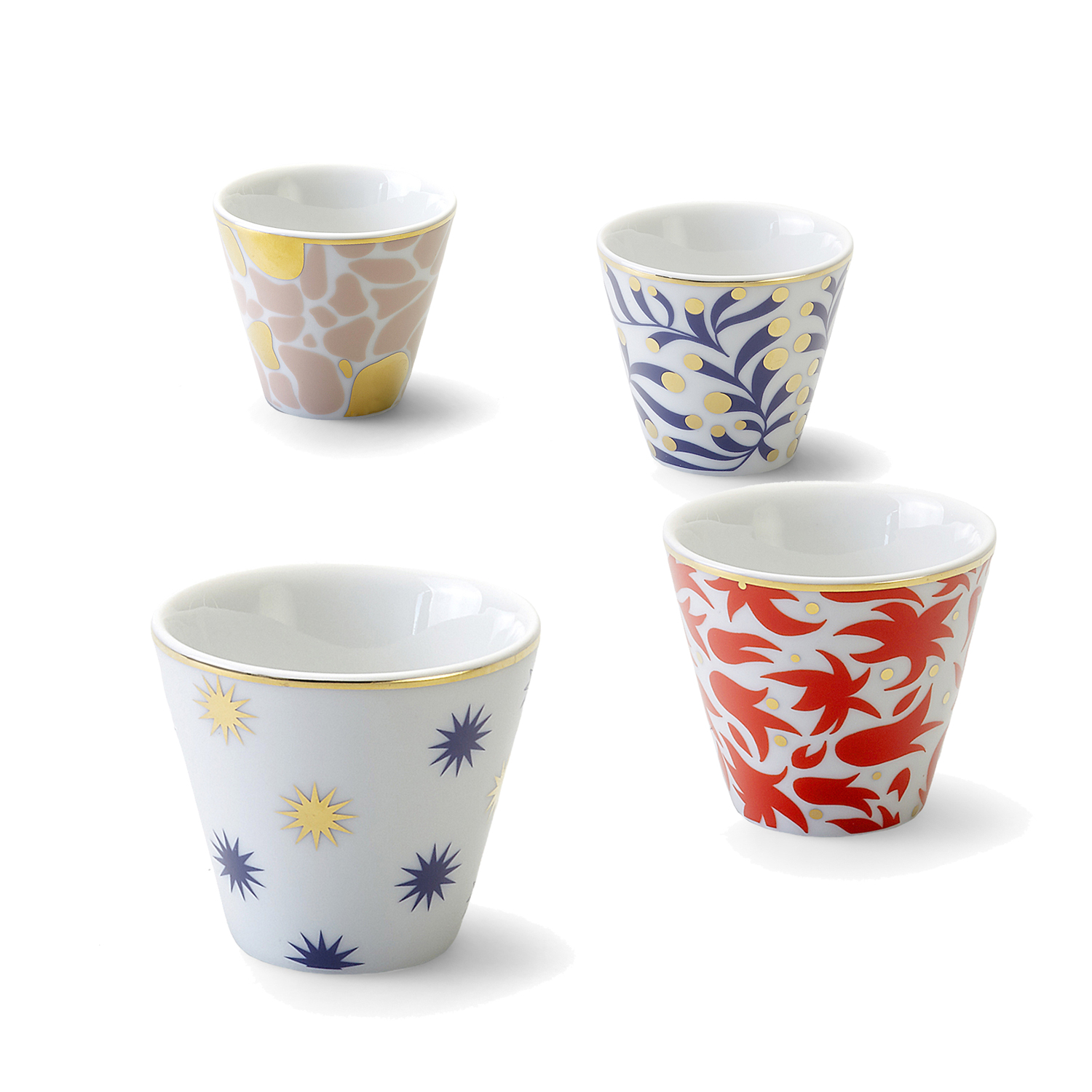 Set 4 Bicchierini Abracadabra Porcellana Bitossi Home 2