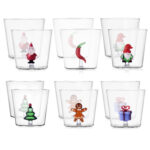 Christmas Tales Natale Set 12 Tumbler Bassi Ichendorf Con Peperoncino