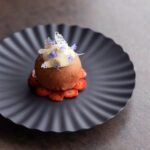 Pekoe Piattino Plate Ceramica Nera Revol Lifestyle Front3