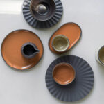 Pekoe Piattino Scodella Plate Ceramica Nera Revol Lifestyle Top