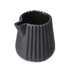 Pekoe Lattiera Creamer Ceramica Nera Revol Side