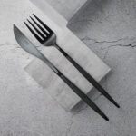 Mya Black PVD Matte Black Set24 Cutlery Dalper Ls2