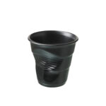 Bicchiere Espresso Schiacciato Nero Satinato Revol