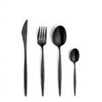 Dalper Cosmos Black Cutlery Set 24pz