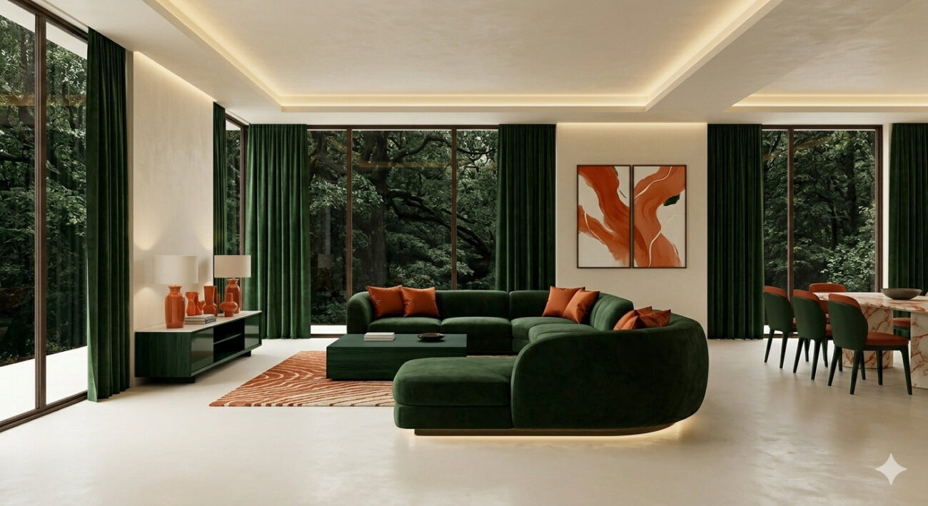 Mediterranean Botanic Palette Interiors