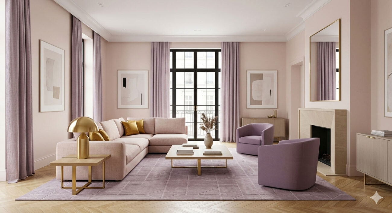 Romantic Parisienne Palette Interiors