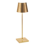 Lampada Poldina Foglia Oro Ld0340bfo Zafferano