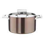 Pinti Century Casseruola Fonda In Trimetallo Con Coperchio