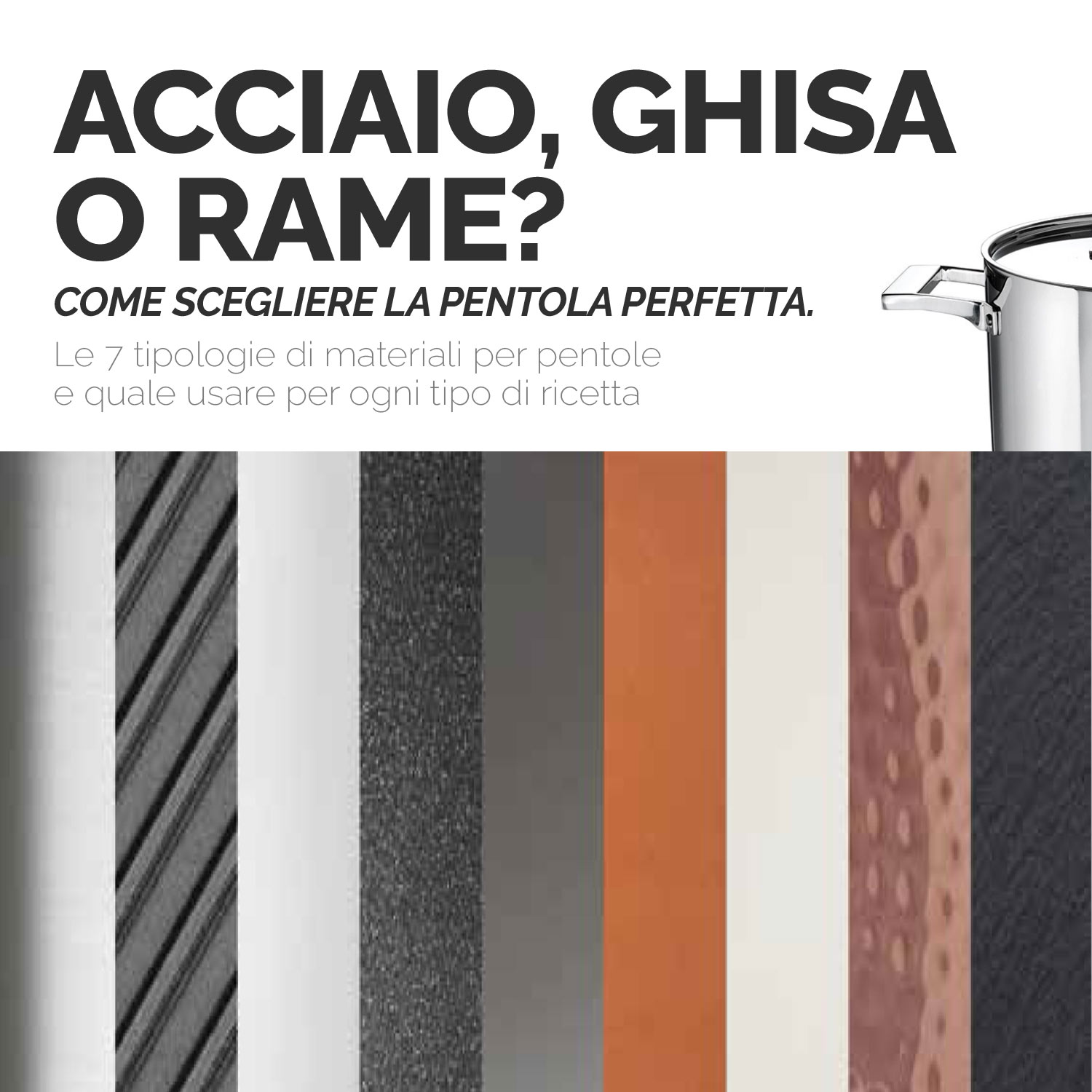 Scelta Materiali Pentole Cottura