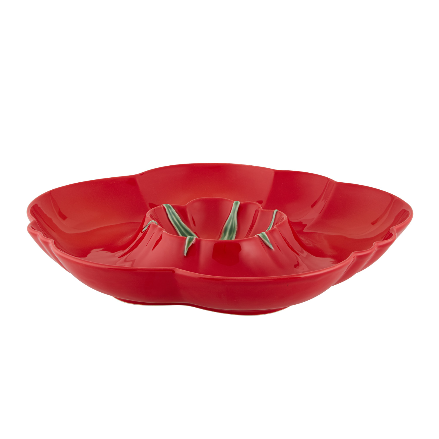 Bordallo Pinheiro Piatto Antipasti Pomodoro 65022231 38 Cm