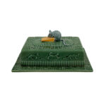 Bordallo Pinheiro Piatto Formaggi 65007089 Verde Rettangolare Topo
