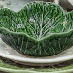 Bordallo Pinheiro Ciotola Cabbage Verde 22.5cm 65000622 Ambientata