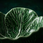 Bordallo Pinheiro Ciotola Cabbage Verde 22.5cm 65000622 Dettaglio