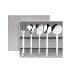 Mepra × Pininfarina STILE Kitchen Set 5 Pezzi Con Gancio E Confezione Box 10752205